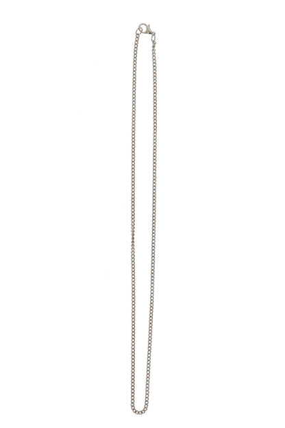 Catenina in metallo gourmet. Lunghezza 60 cm