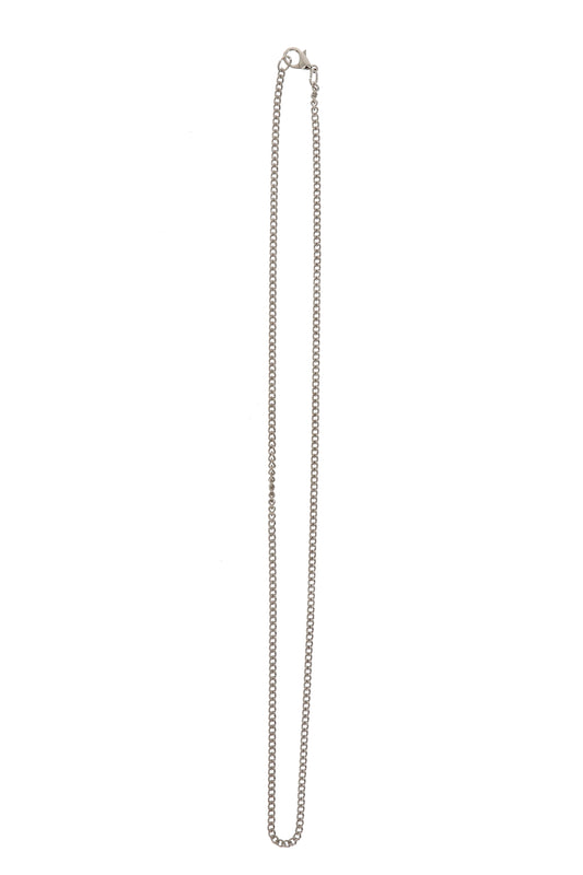 Catenina in metallo gourmet. Lunghezza 60 cm