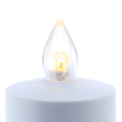 Lumino elettronico immagine Gesù, durata 120 giorni. Altezza 15 cm