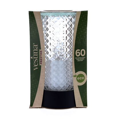 Lumino elettronico durata 60 giorni, luce multicolor. Altezza 16 cm
