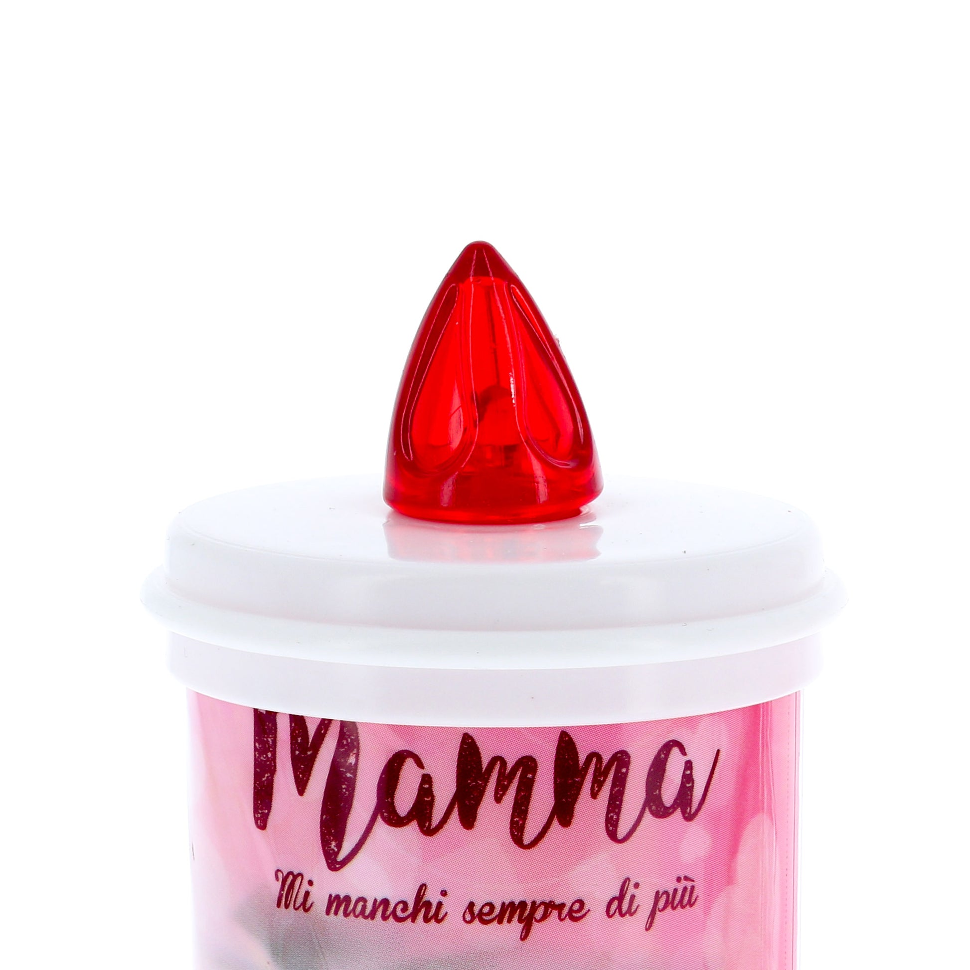 Lumino elettronico "Mamma", durata 120 giorni. Altezza 13 cm
