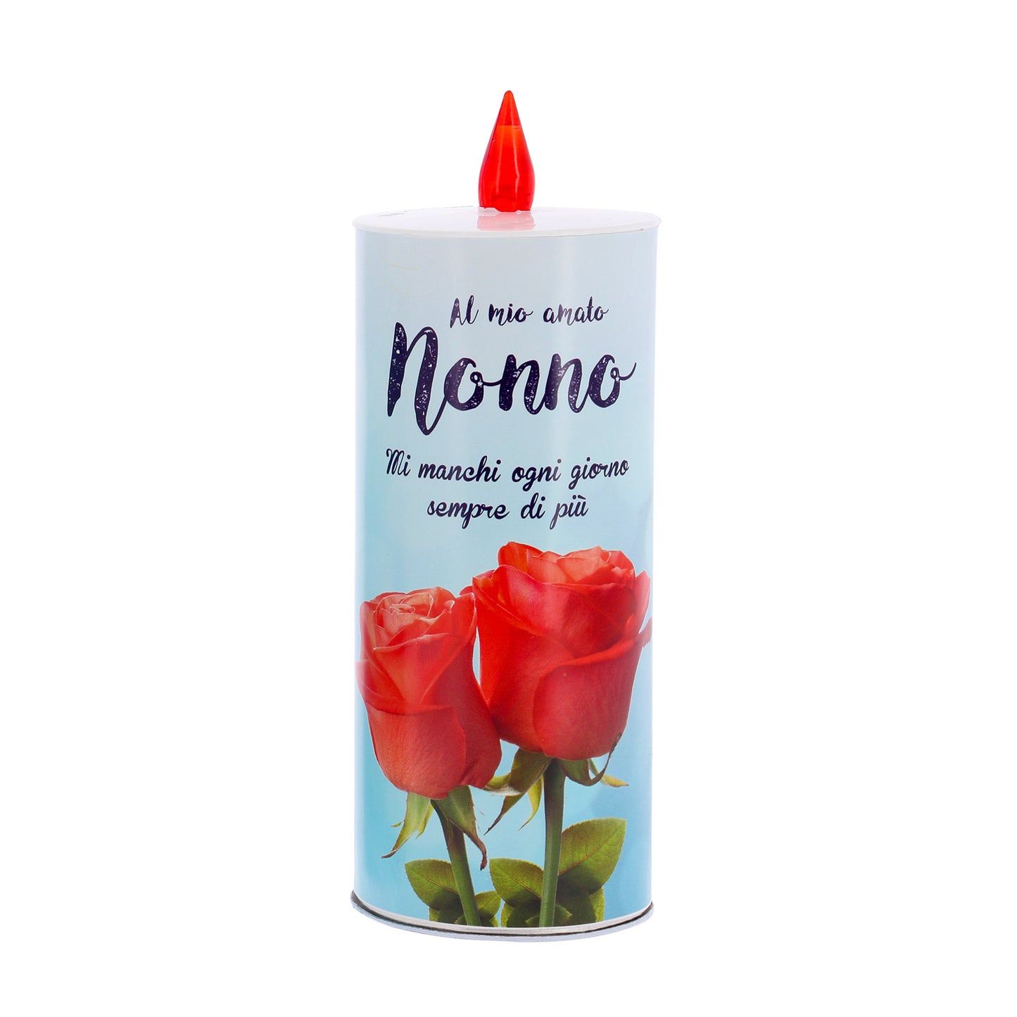 Lumino elettronico "Nonno", durata 150 giorni. Altezza 17,5 cm