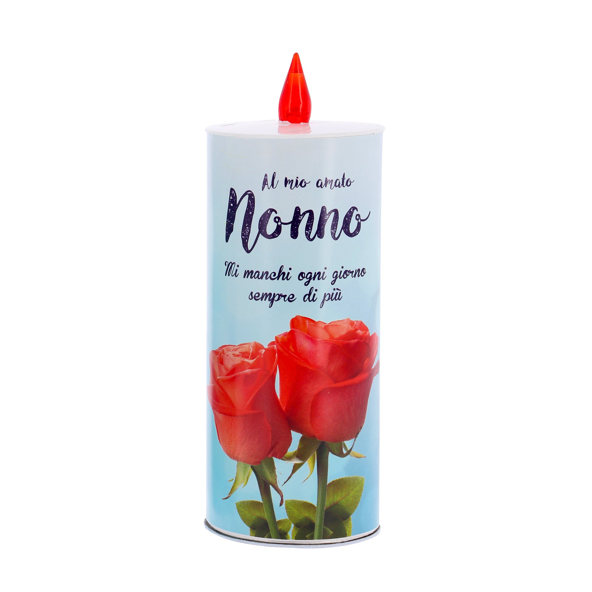 Lumino elettronico "Nonno", durata 150 giorni. Altezza 17,5 cm