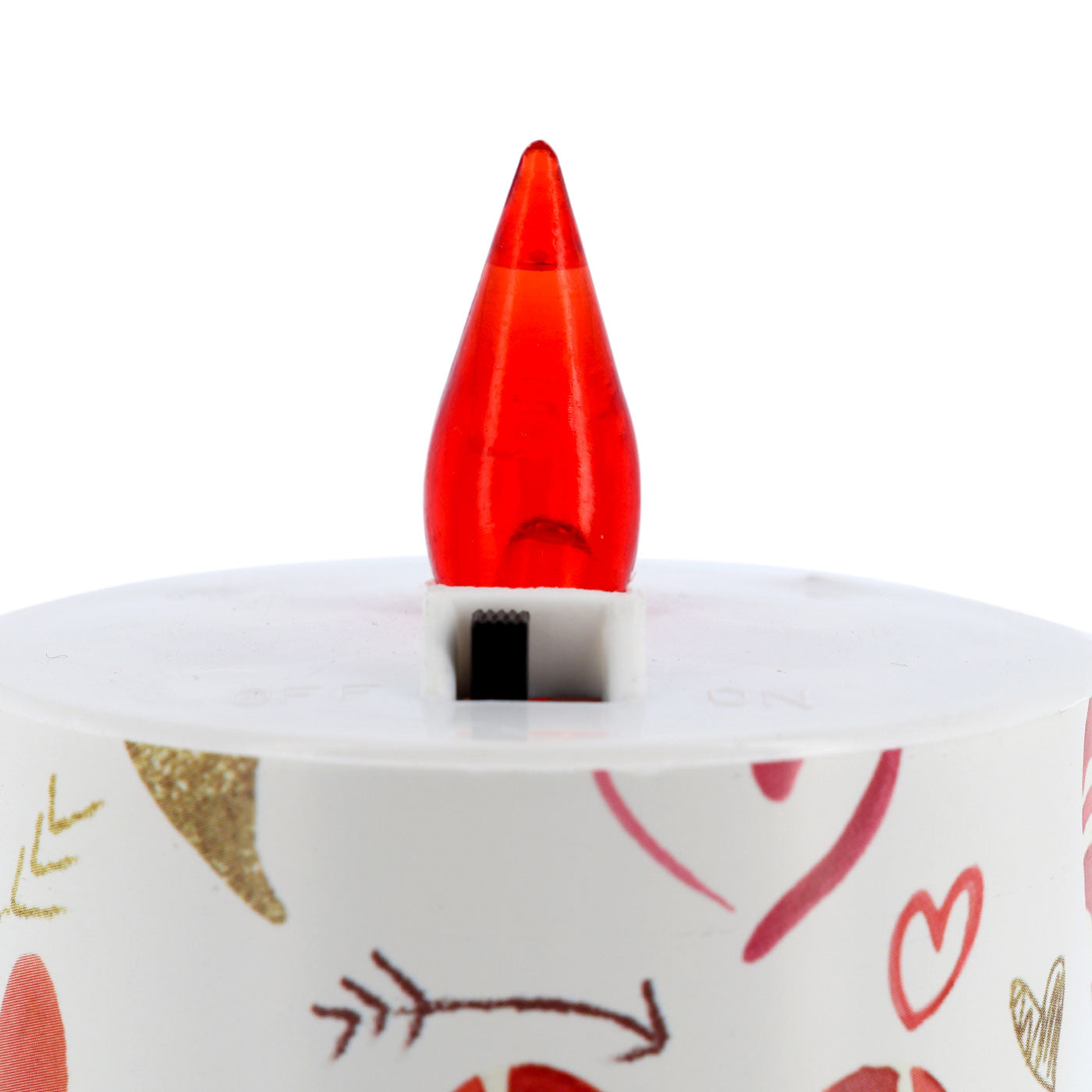 Lumino elettronico "Sarai sempre nel mio cuore", durata 150 giorni. Altezza 17,5 cm