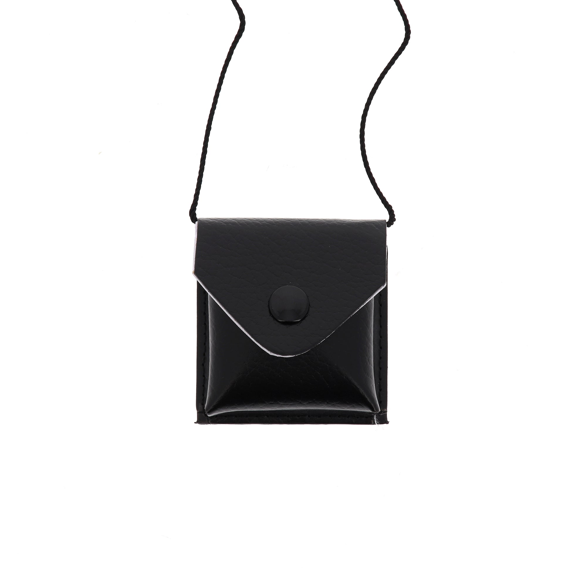 Astuccio portateca con teca IHS. Dimensioni 6x7x2 cm
