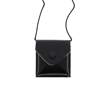Astuccio portateca con teca IHS. Dimensioni 6x7x2 cm