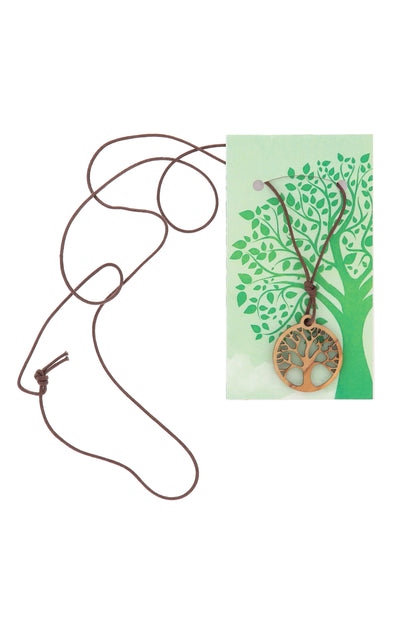Albero della vita in olivo con laccio Ø 2 cm