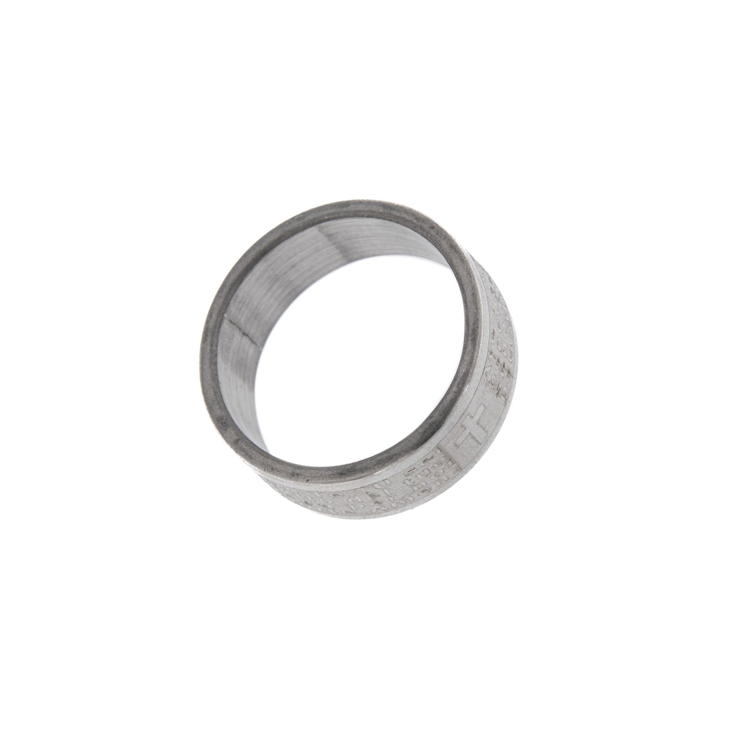 Anello Ave Maria in acciaio