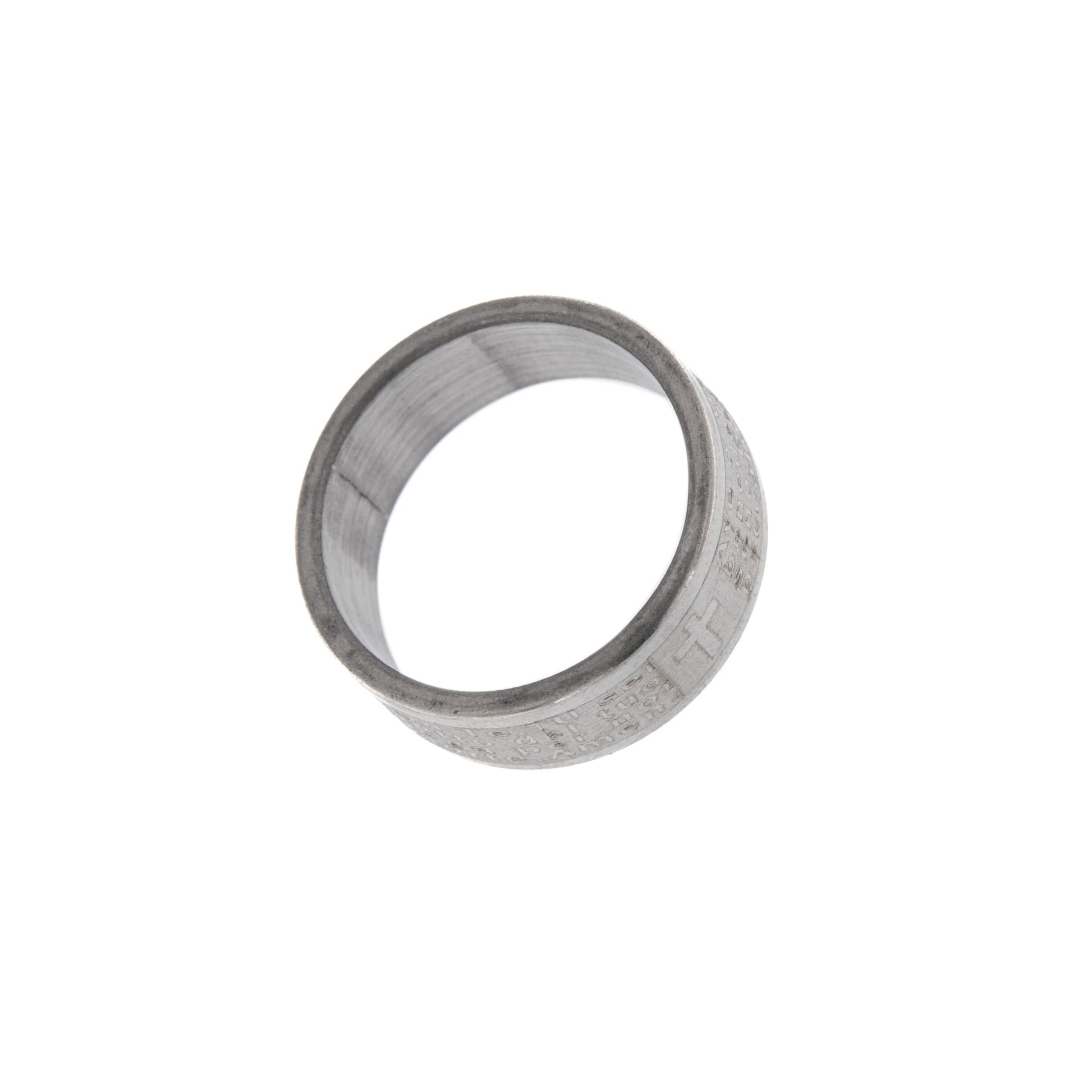Anello Ave Maria in acciaio