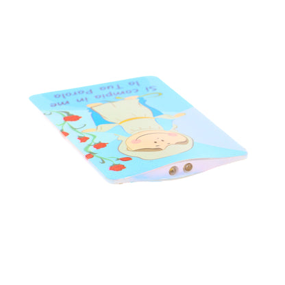Card luce led e immagine Madonna. Dimensioni 5,5x9 cm