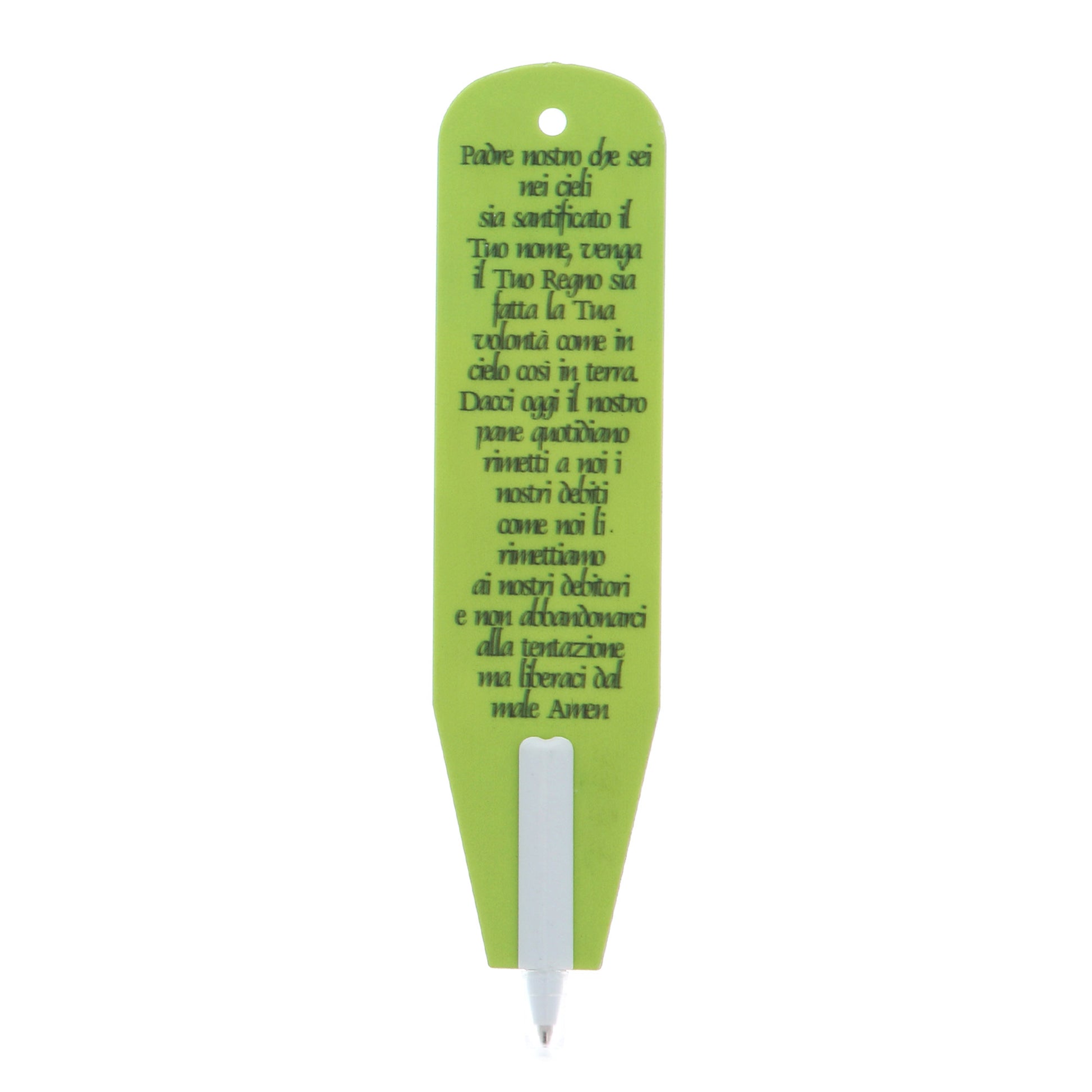 Penna Segnalibro con immagine Buon Pastore. Dimensioni 3x13 cm