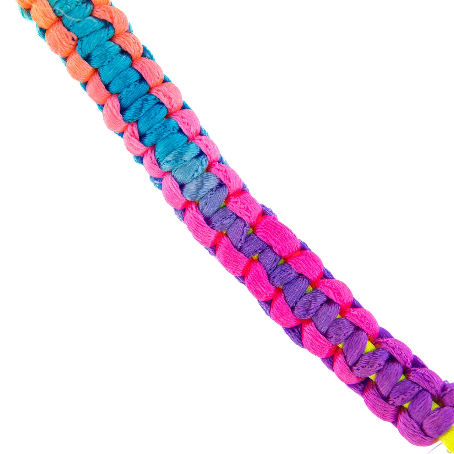 Bracciale regolabile in corda multicolor e simbolo ?Albero della vita? in filigrana in confezione
