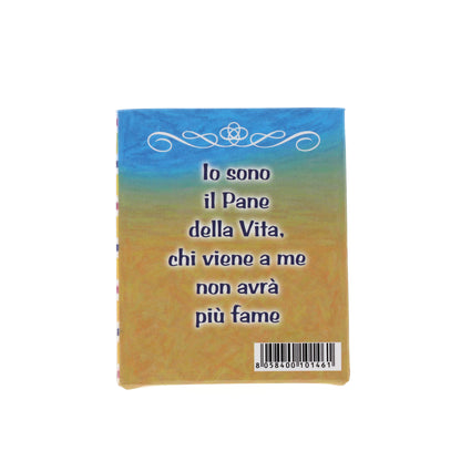 Confezione Prima Comunione quadro pergamena e piccola pergamena in carta da personalizzare. Dimensioni 8,5x7 cm