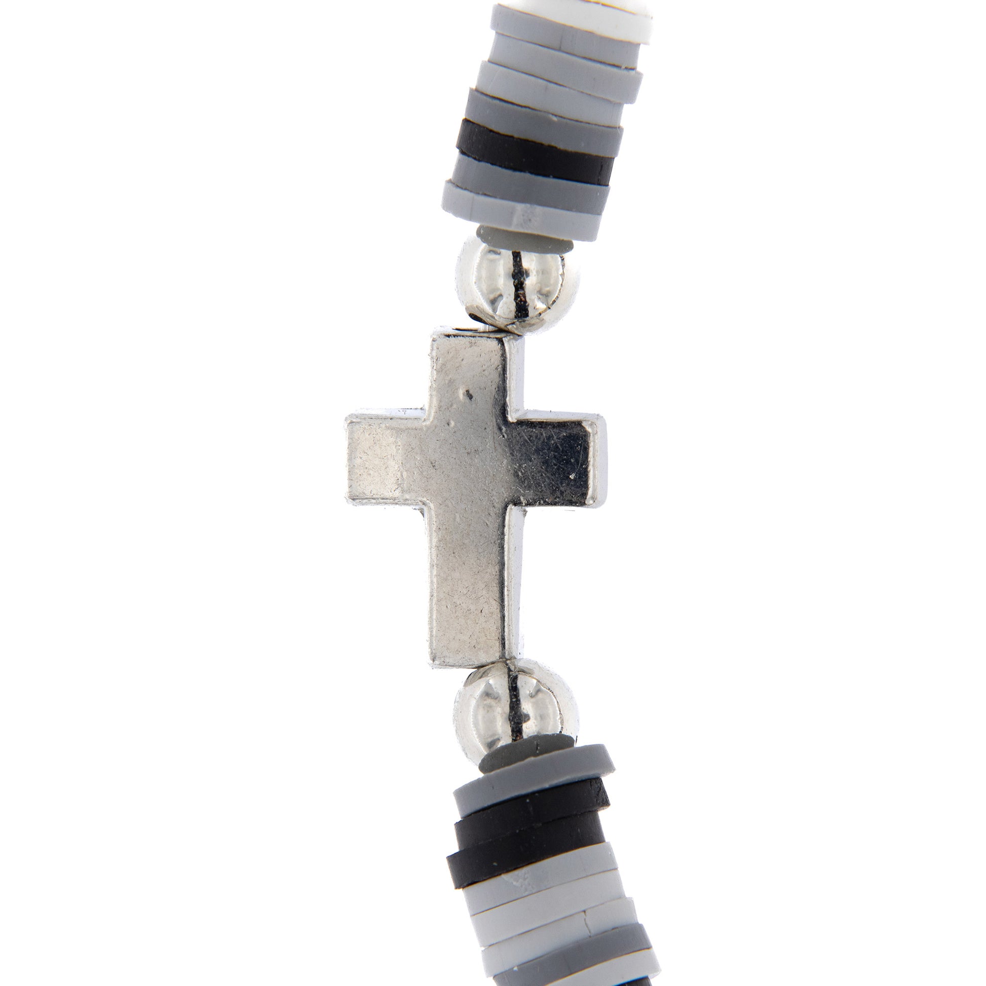 Bracciale elastico in gomma e legno