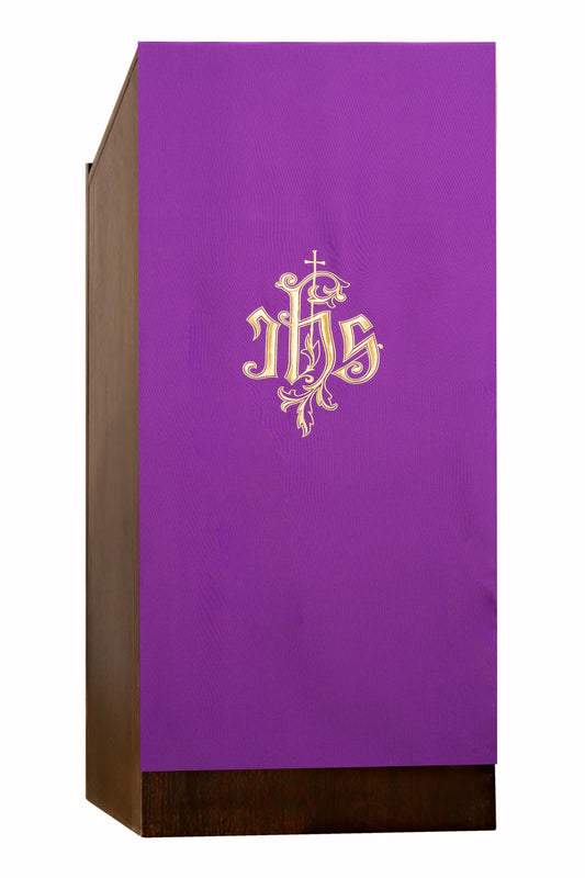 Coprileggio con ricamo JHS. Dimensioni 55x250 cm