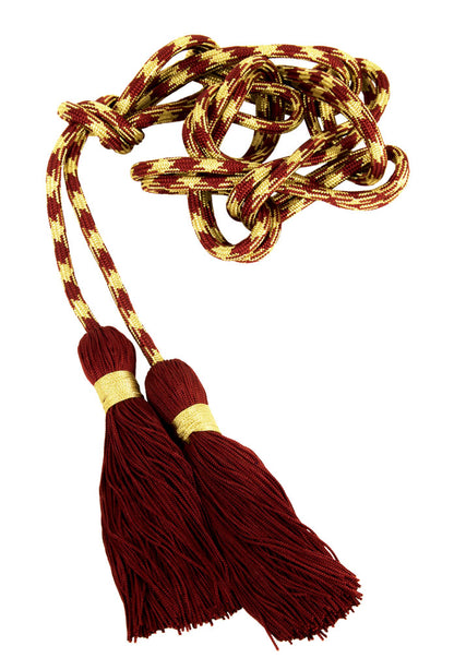 Cingolo bicolore oro per sacerdote in rayon