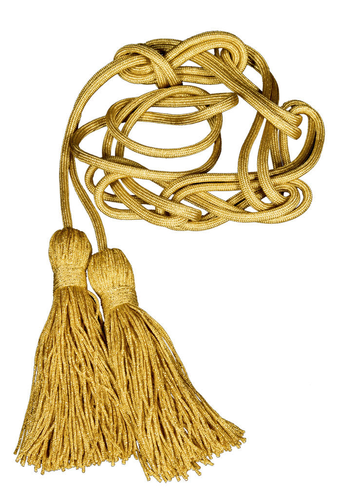 Cingolo sacerdotale in rayon, color oro