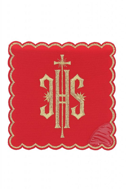 Palla copricalice con ricamo JHS oro