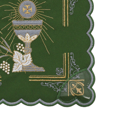 Palla copricalice con ricamo Calice