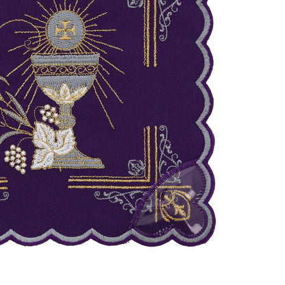 Palla copricalice con ricamo Calice