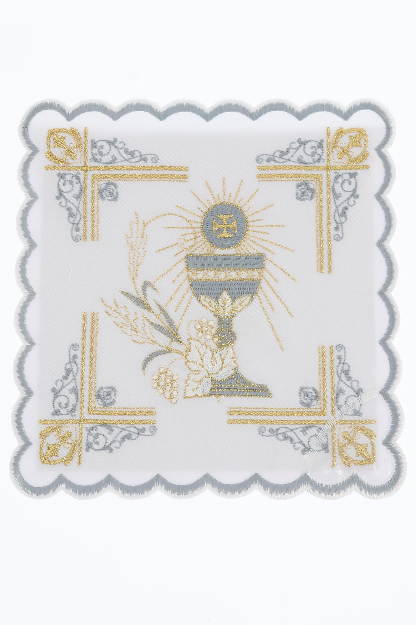 Palla copricalice con ricamo Calice