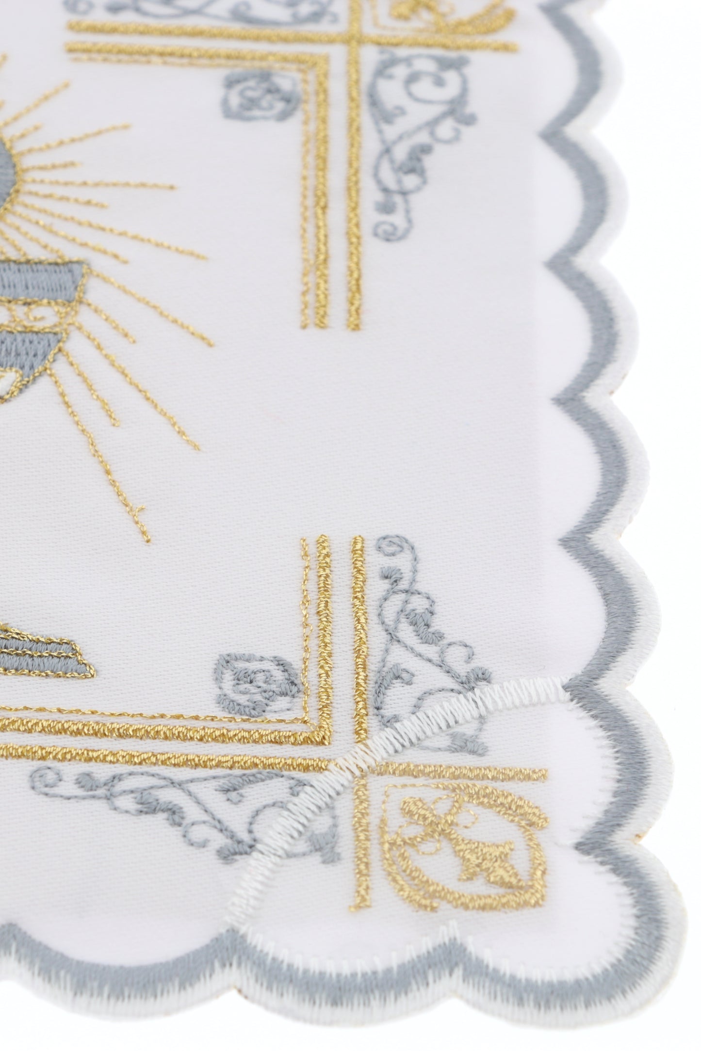 Palla copricalice con ricamo Calice