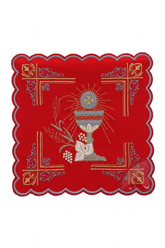 Palla copricalice con ricamo Calice