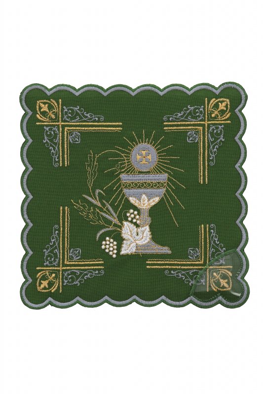 Palla copricalice con ricamo Calice