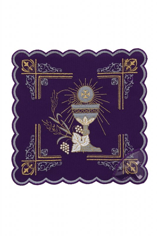 Palla copricalice con ricamo Calice