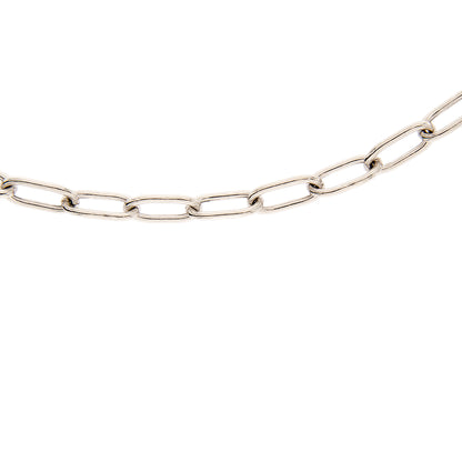 Bracciale base per ciondoli in argento 925. Lunghezza 17+3 cm