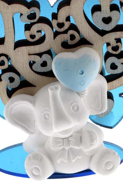 Ricordino Battesimo/Nascita - profumatore in plexiglass Albero della vita. Altezza 7 cm
