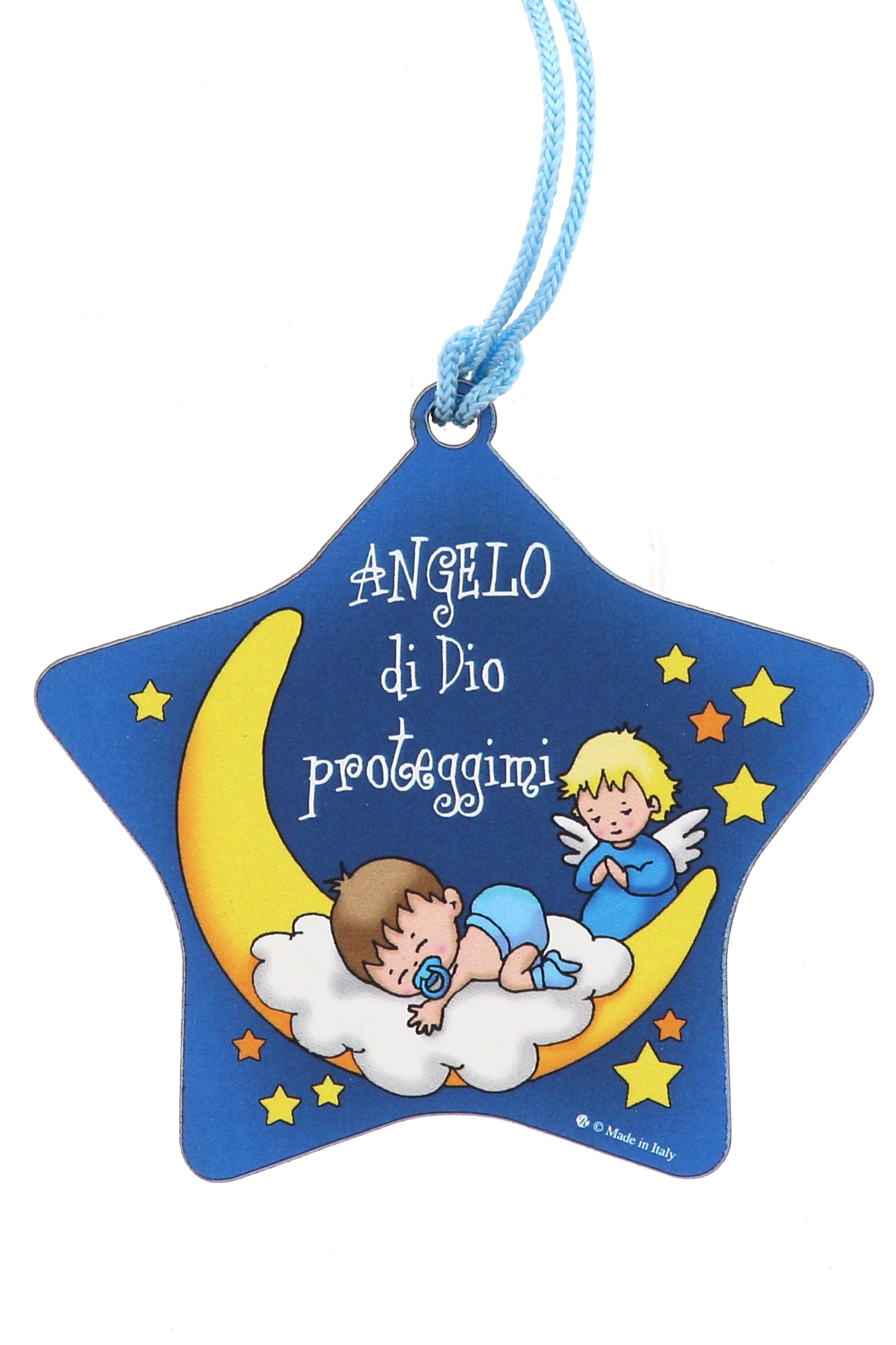 Sopraculla stella bambino e bambina. Dimensioni 7x5x7,5 cm