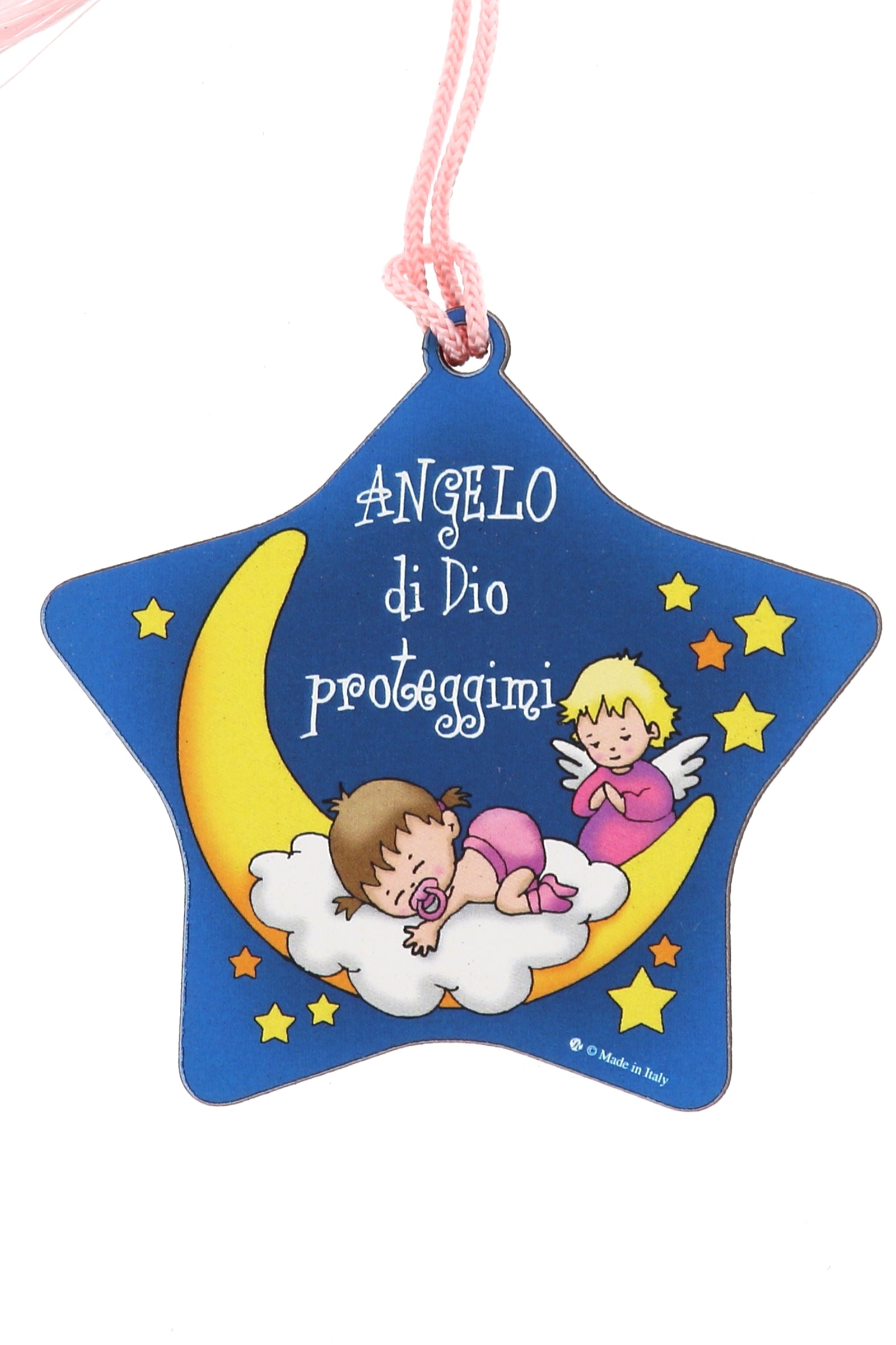 Sopraculla stella bambino e bambina. Dimensioni 7x5x7,5 cm