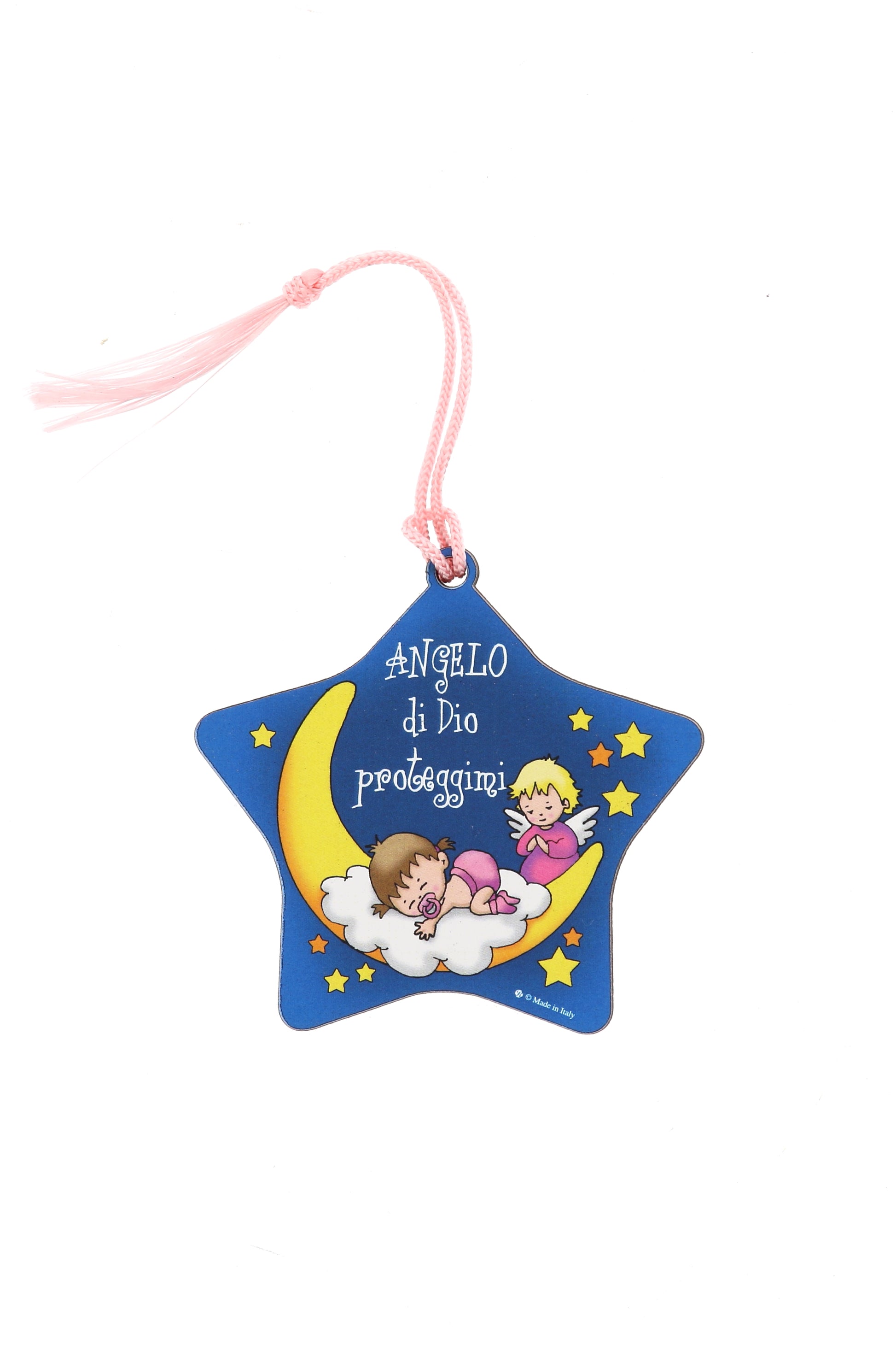 Sopraculla stella bambino e bambina. Dimensioni 7x5x7,5 cm