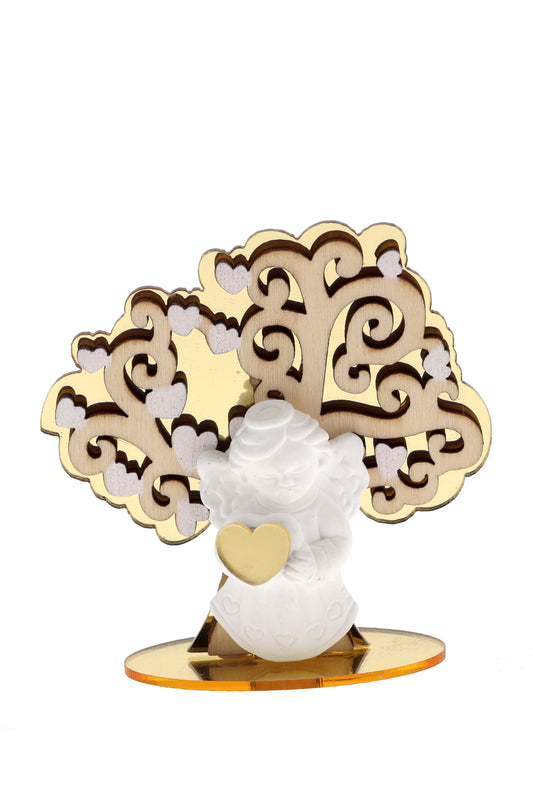 Ricordino Battesimo/Comunione - profumatore in plexiglass Albero della Vita. Altezza 7 cm