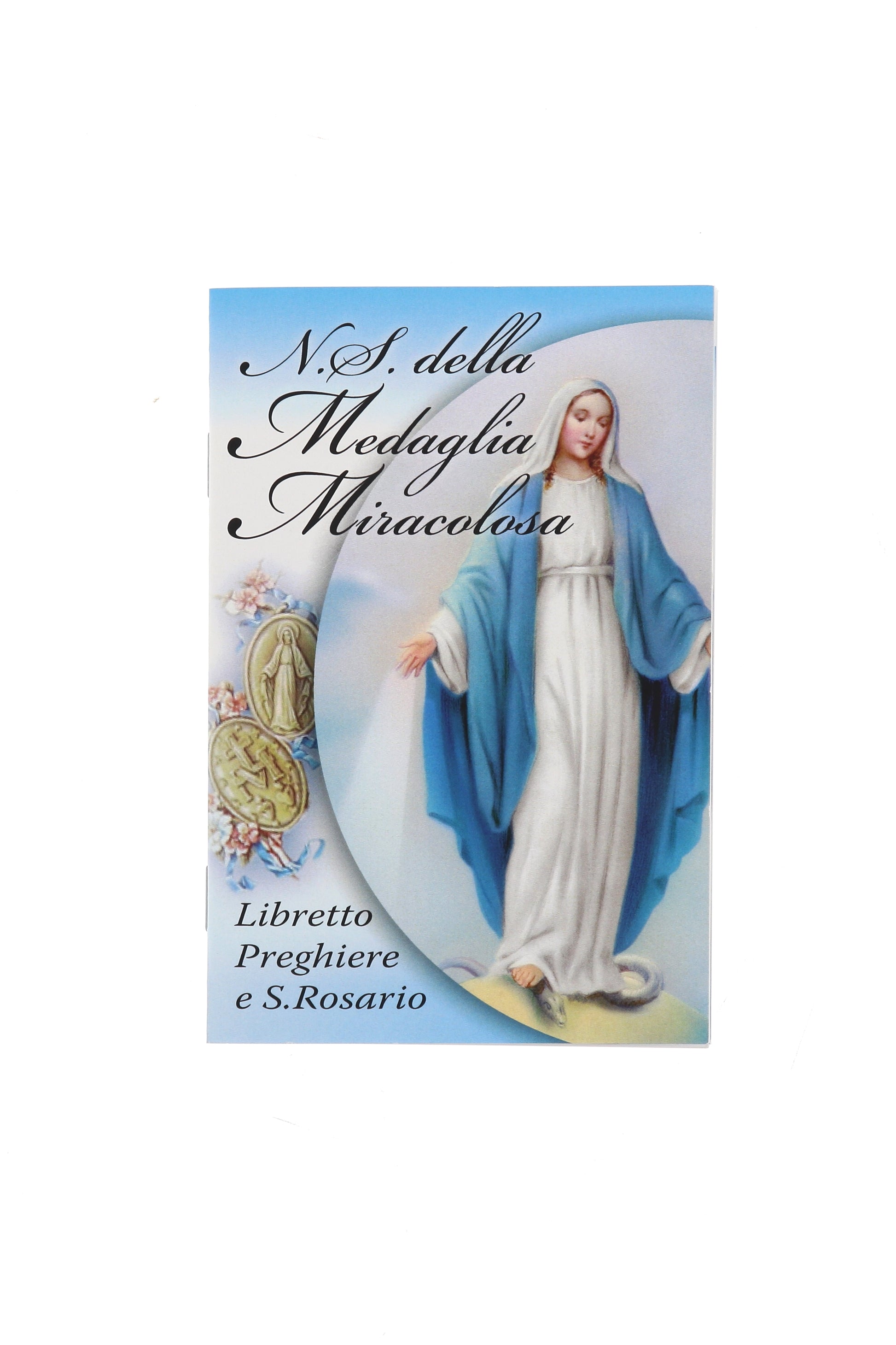 Altarino devozionale comprensivo di candela, corona e libretto - Madonna Immacolata 11x15x4 cm