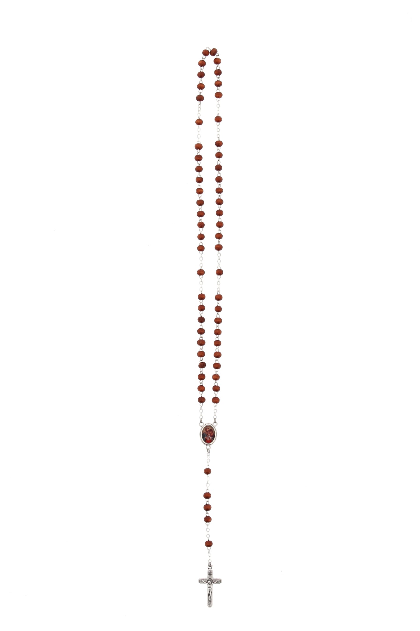 Altarino devozionale comprensivo di candela, corona e libretto abbinato Sacra Famiglia 11x15x4 cm
