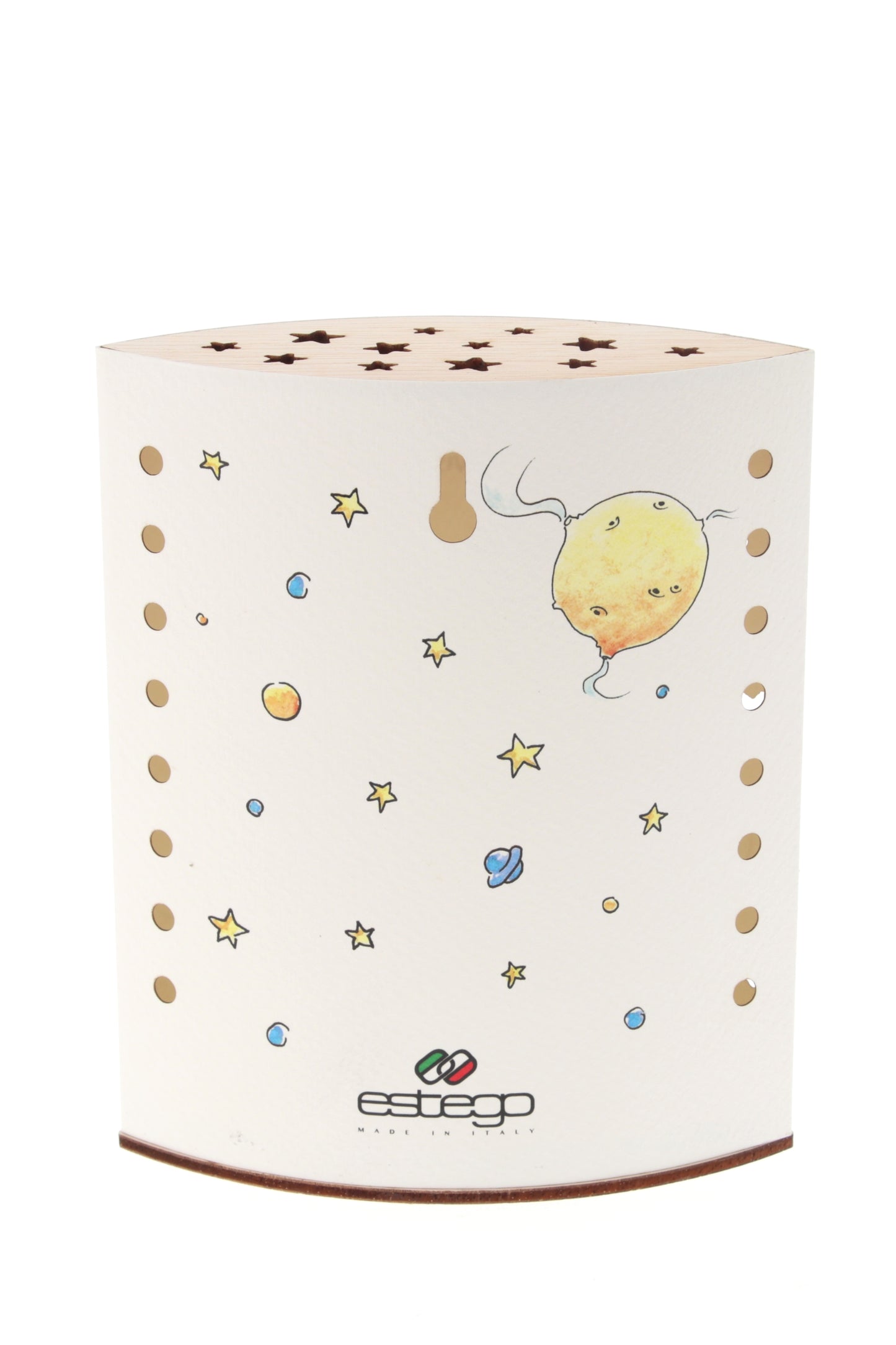 Lampada da compagnia in carta, Piccolo Principe. Altezza 16 cm
