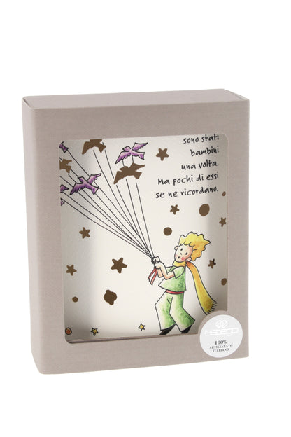 Lampada da compagnia in carta, Piccolo Principe. Altezza 16 cm