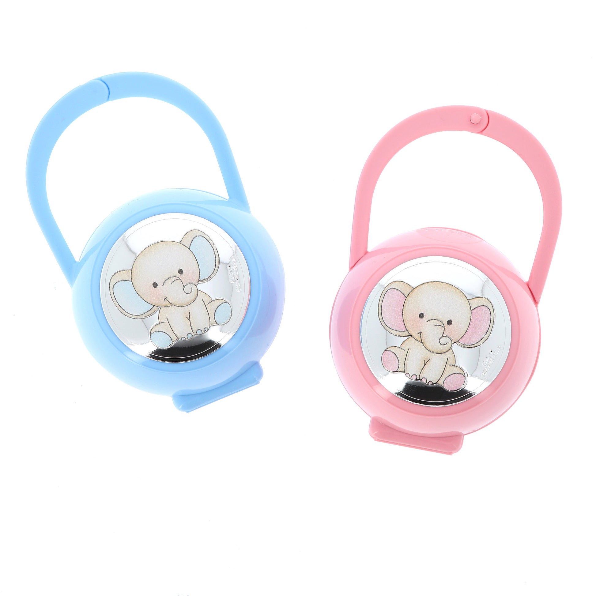 Box portaciuccio con Elefanti in argento