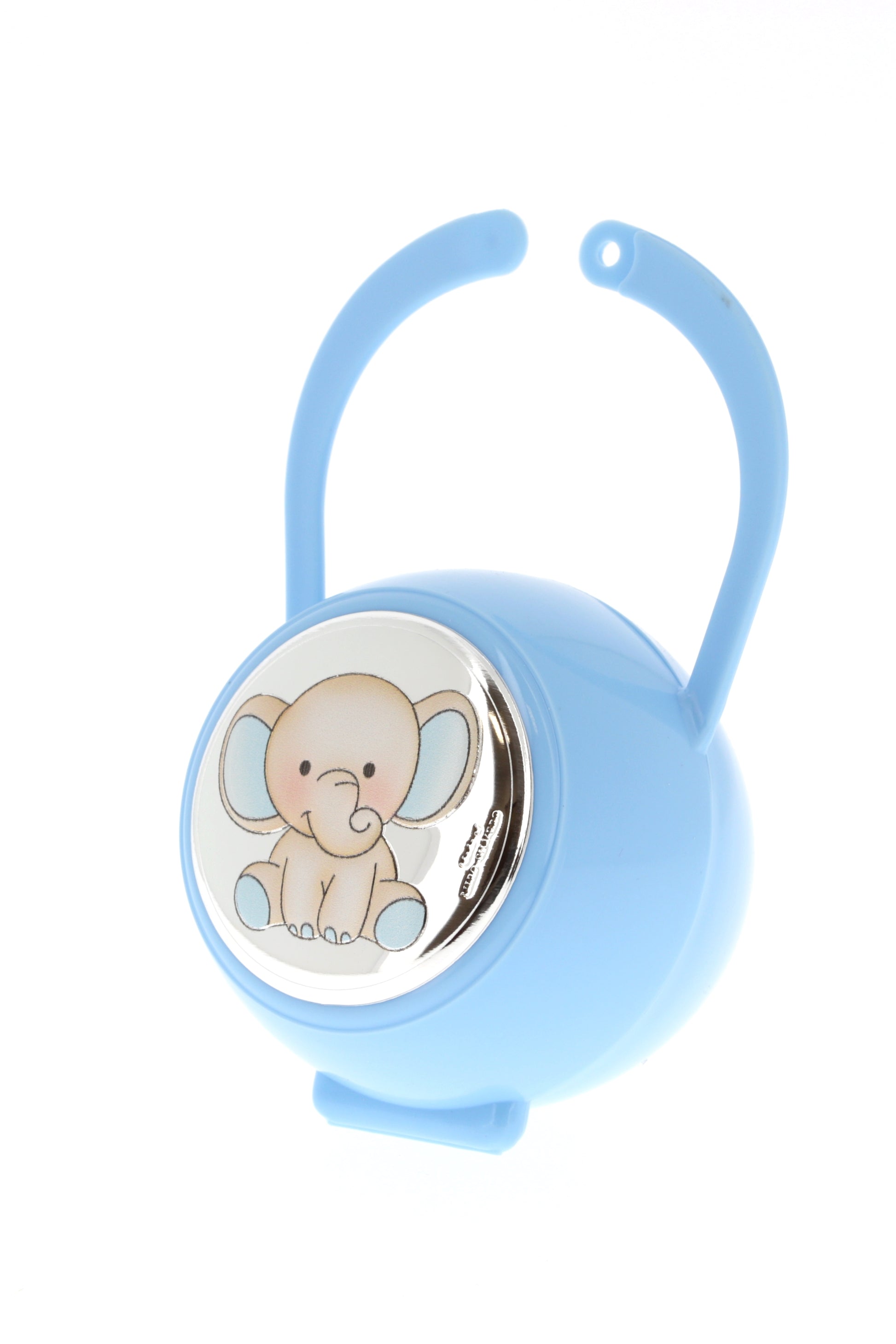 Box portaciuccio con Elefanti in argento