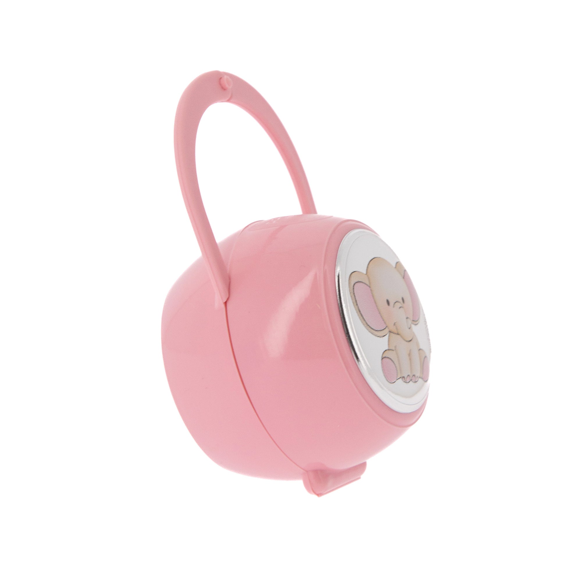Confezione Elefanti box e catenella portaciuccio