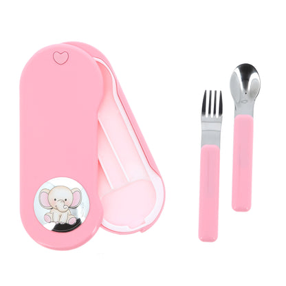 Posate pappa in scatolina con Elefanti