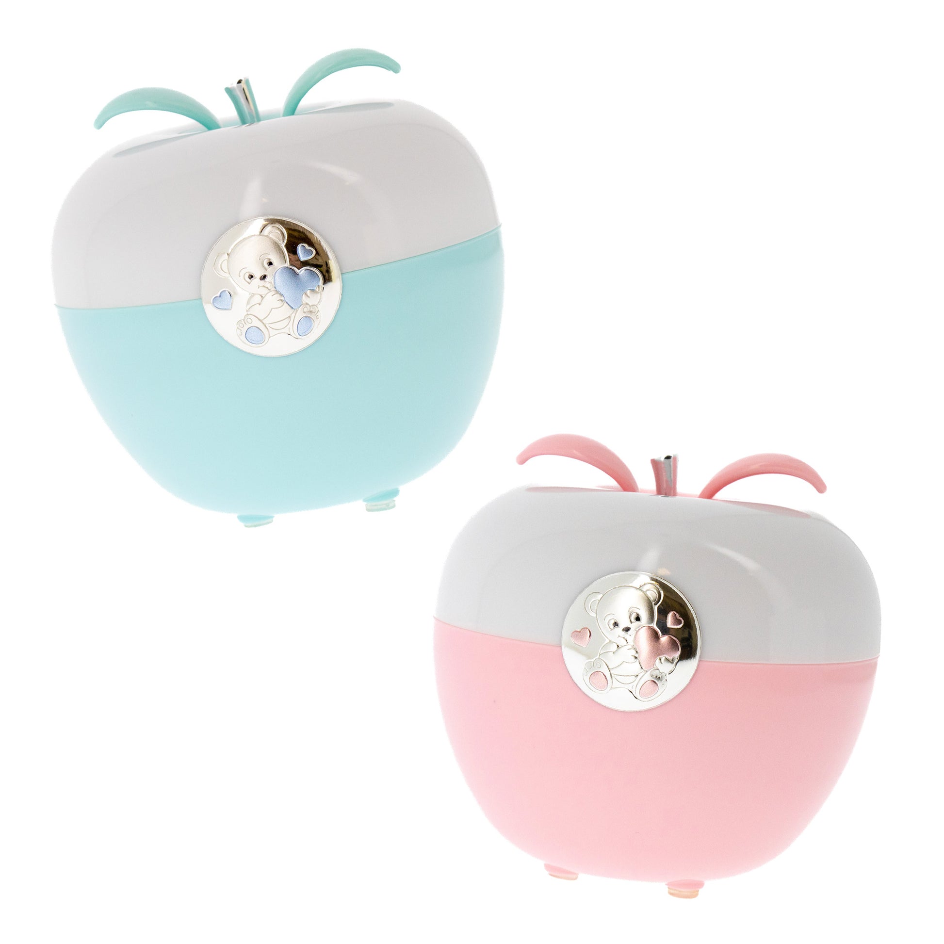 Lampada da compagnia con orsetto. Altezza 11,5 cm
