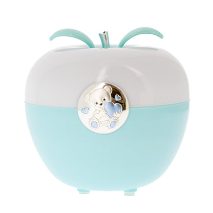 Lampada da compagnia con orsetto. Altezza 11,5 cm