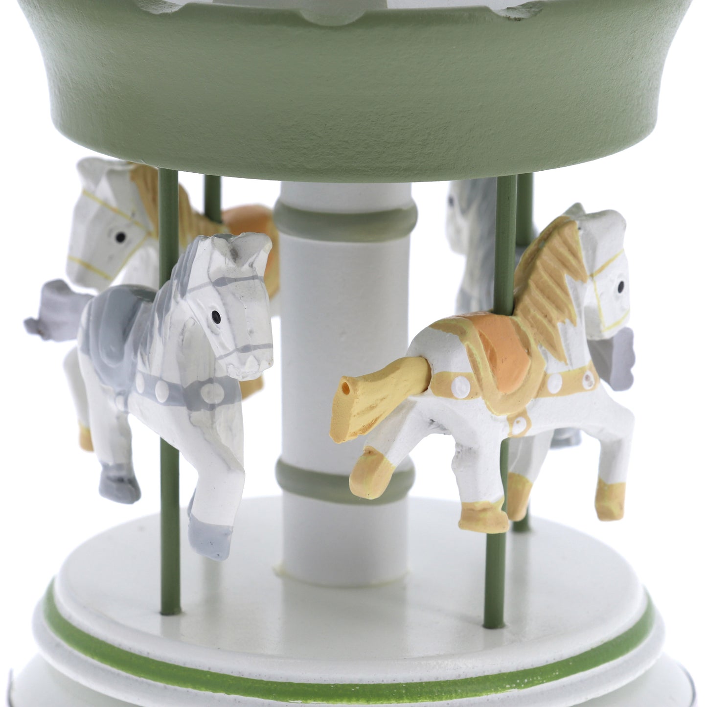 Giostrina cavalli con carillon. Altezza 20 cm