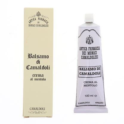 Balsamo di Camaldoli - Crema Mentolo 100 ml. Rivitalizzante, rinfrescante e lenitivo