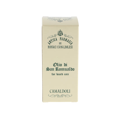 Olio di San Romualdo per la cura della barba. Confezione da 30 ml