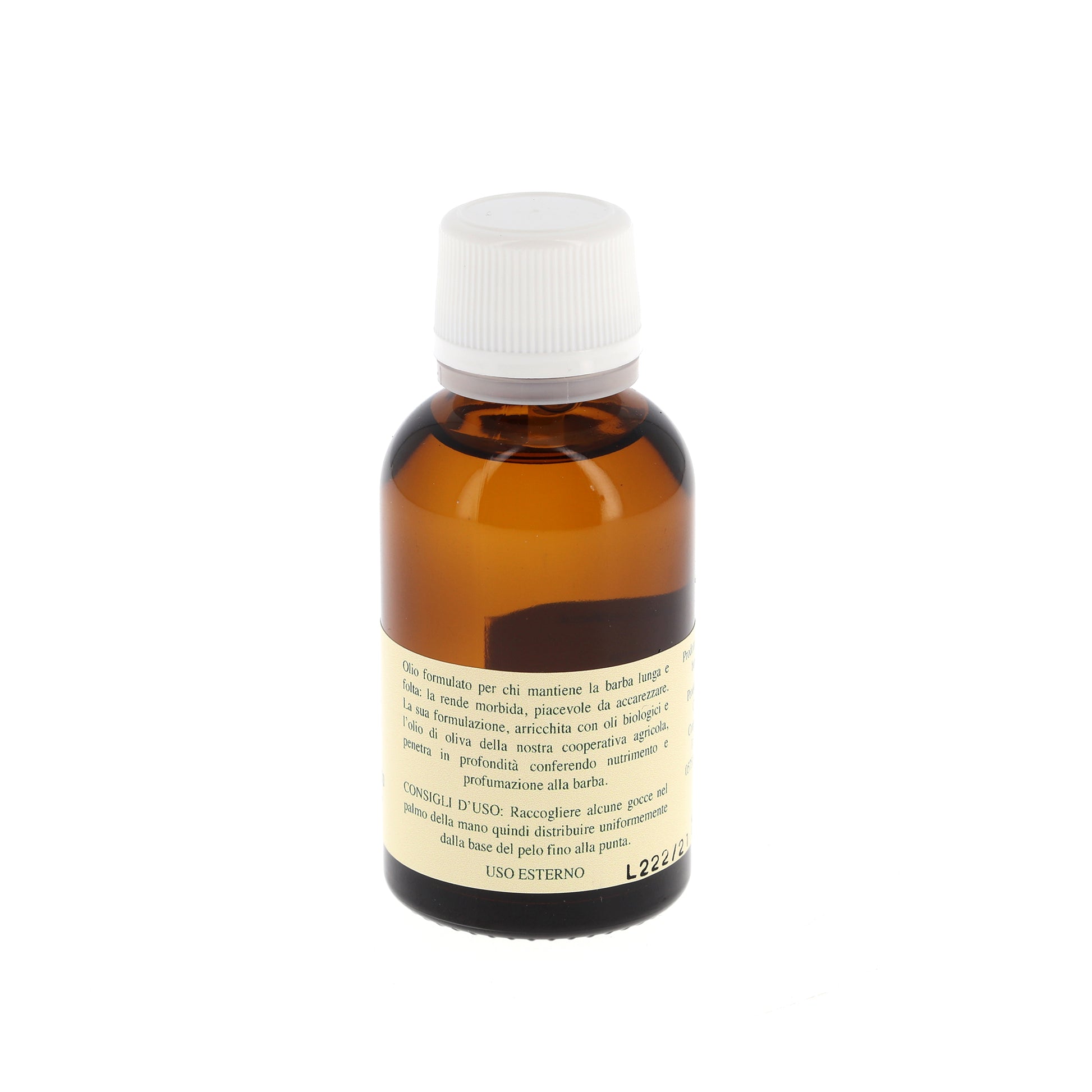 Olio di San Romualdo per la cura della barba. Confezione da 30 ml
