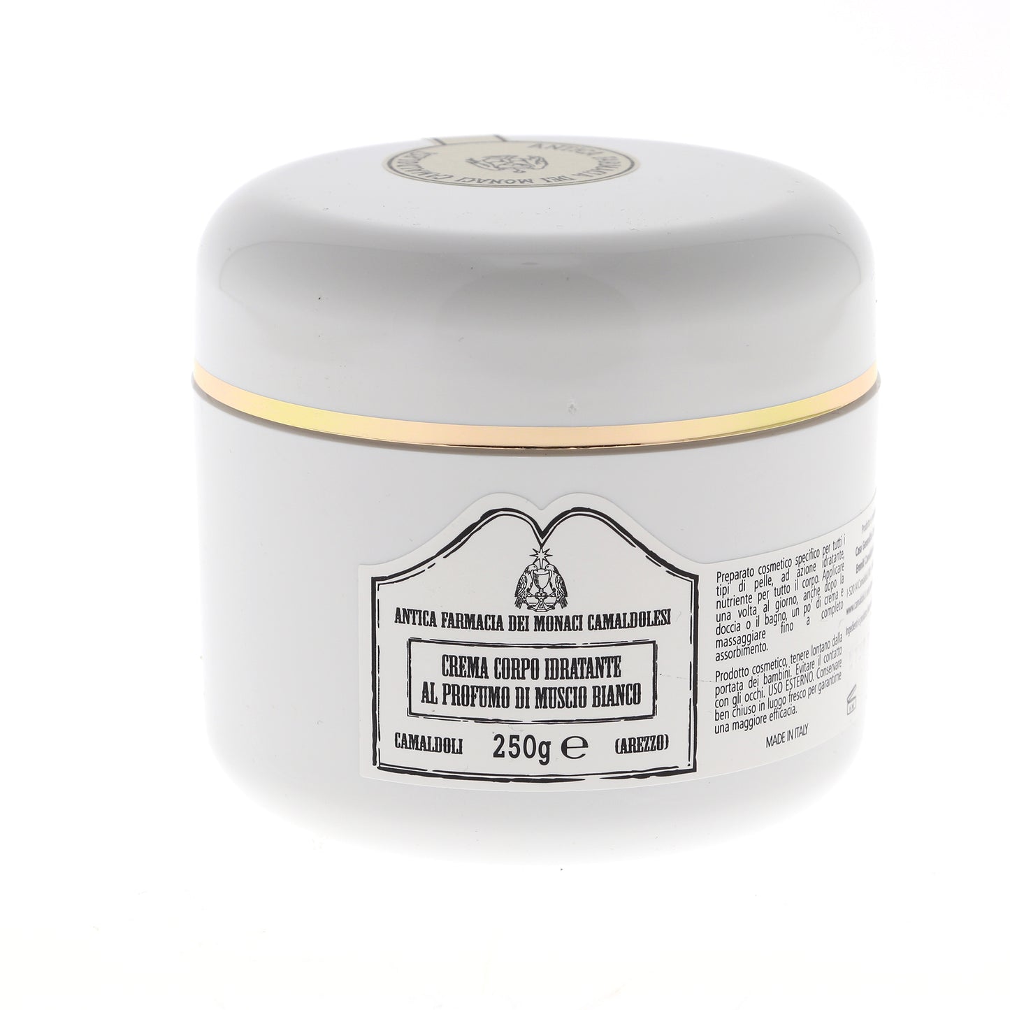 Crema corpo idratante al muschio bianco 250 ml